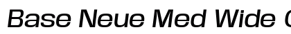 Base Neue Med Wide Obl Italic preview