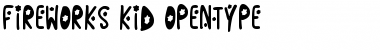 Fireworks Kid Regular Font