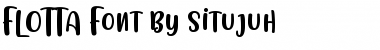 FLOTTA Regular Font