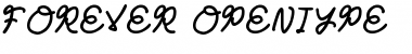Forever Regular Font
