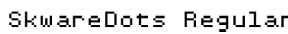 SkwareDots Regular preview