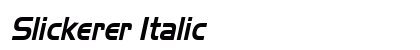 Slickerer Italic Preview