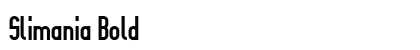 Slimania Bold preview