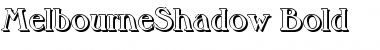 Download MelbourneShadow Font