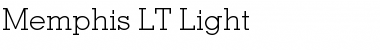 Download Memphis LT Light Font