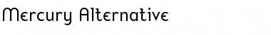 Mercury Regular Font Mercury Regular Font