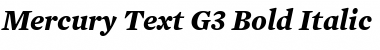 Mercury Text G3 Font