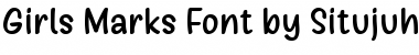 Download Girls Marks Font