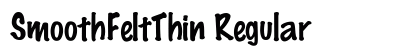 SmoothFeltThin Regular preview