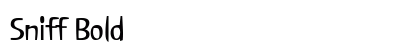 Sniff Bold preview