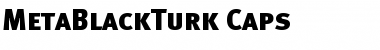 Download MetaBlackTurk Font