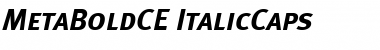 MetaBoldCE Medium Italic Font