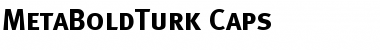 MetaBoldTurk Bold Font