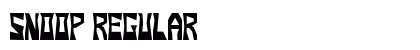 snoop Regular preview