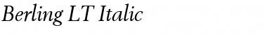 Download Berling LT Roman Font