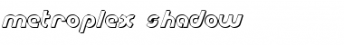 Metroplex Shadow Shadow Font Metroplex Shadow Shadow Font