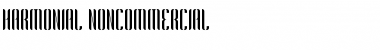 Harmonial Regular Font