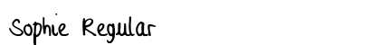 Sophie Regular preview