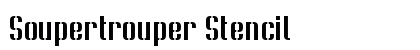 Soupertrouper Stencil preview