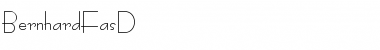 BernhardFasD Regular Font BernhardFasD Regular Font