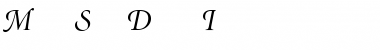 Minion Swash Display Italic Regular Font