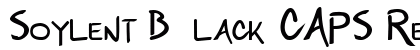 Soylent Black CAPS Regular preview