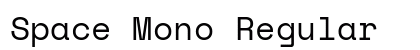 Space Mono Regular