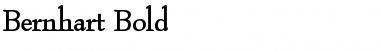 Bernhart Bold Font