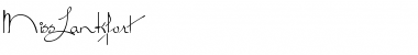 Miss Lankfort Regular Font Miss Lankfort Regular Font