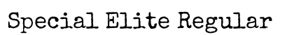 Special Elite Regular
