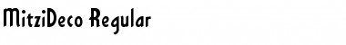 Download MitziDeco Font