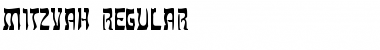 Mitzvah Regular Font