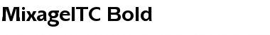 MixageITC Bold Font