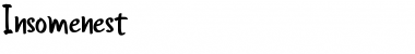 Download Insomenest Font Download Insomenest Font