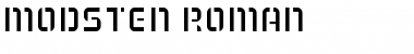 Modsten Roman Font