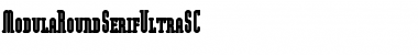 ModulaRoundSerifUltraSC Regular Font