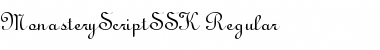 Download MonasteryScriptSSK Font