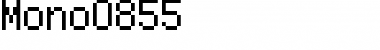 Download mono 08_55 Font