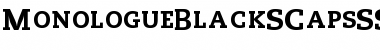 Download MonologueBlackSCapsSSK Font