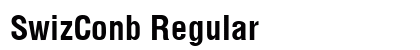 SwizConb Regular preview