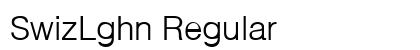 SwizLghn Regular preview