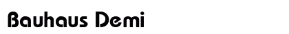 Bauhaus Demi Preview