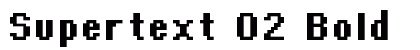 Supertext 02 Bold preview