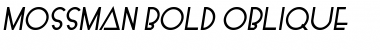 Mossman Bold-Oblique Font