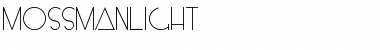 MossmanLight Regular Font