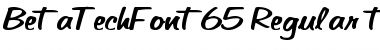 Download BetaTechFont65 Font