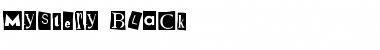 Mystery Black Font