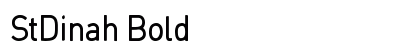 StDinah Bold preview