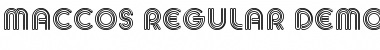 Download MACCOS Demo Font