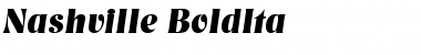 Download Nashville-BoldIta Font